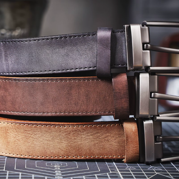 The Buckhorn Full-Grain Leather Belt