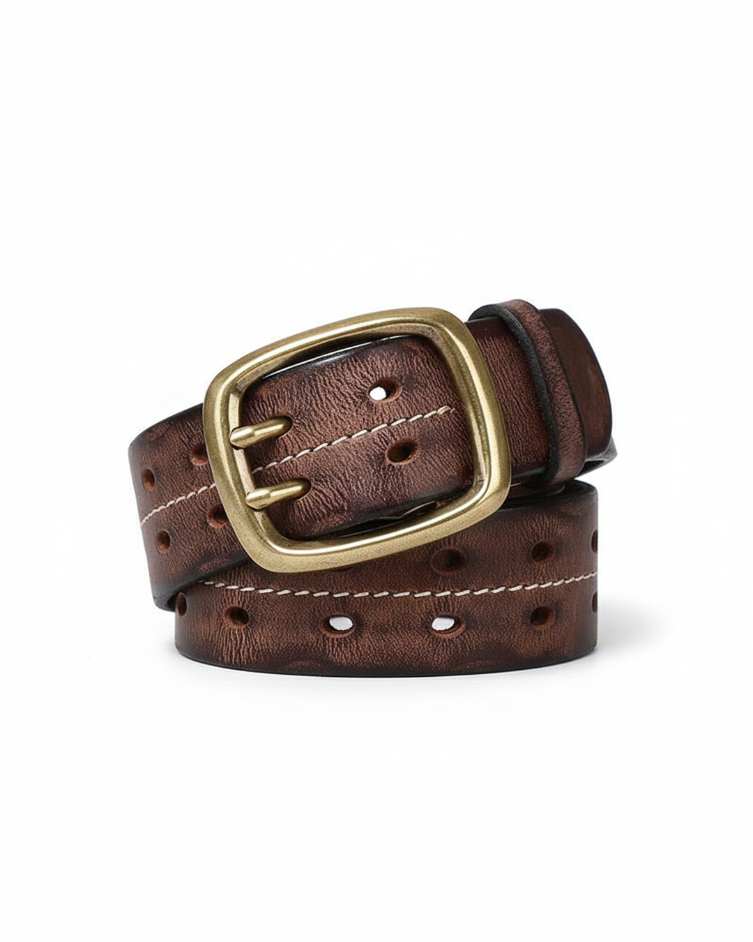 The Outrider Cowhide Belt