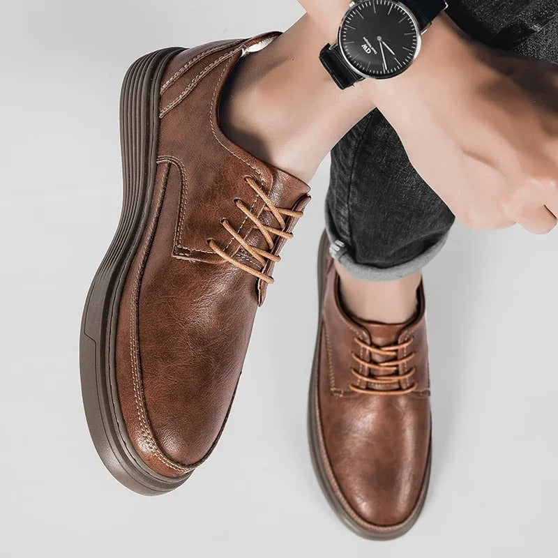Canton Leather Dress Sneaker