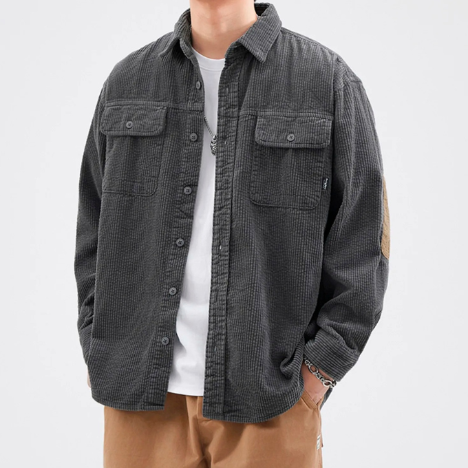 Redwood Corduroy Button-Up