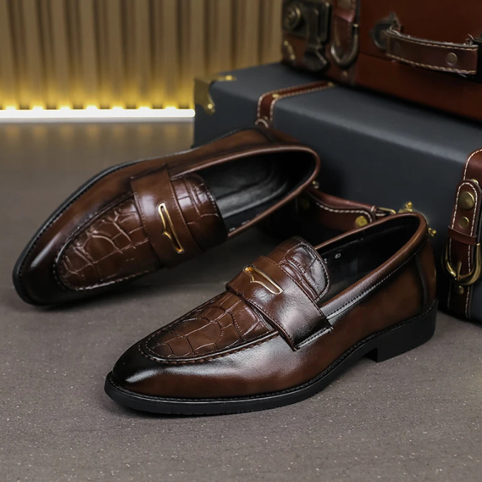 The Harlow Leather Loafers