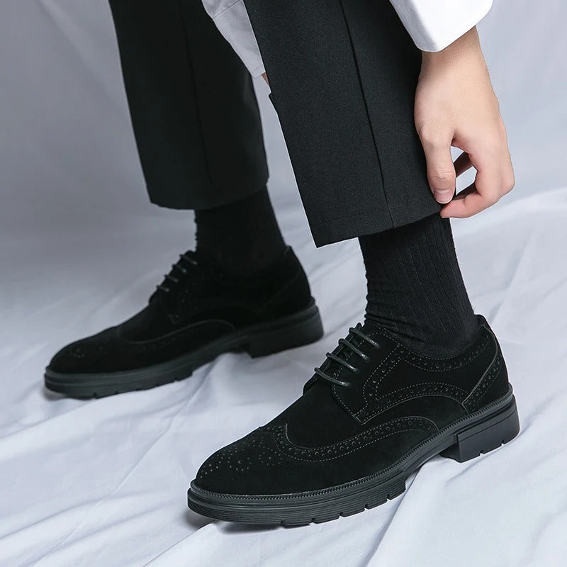 Kingsley Suede Brogue